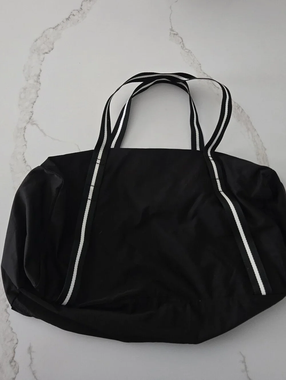 NWT Black Duffel Bag